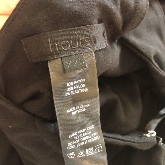 h:ours Jux Mini Dress in Black XXSMALL - Picture 9 of 9